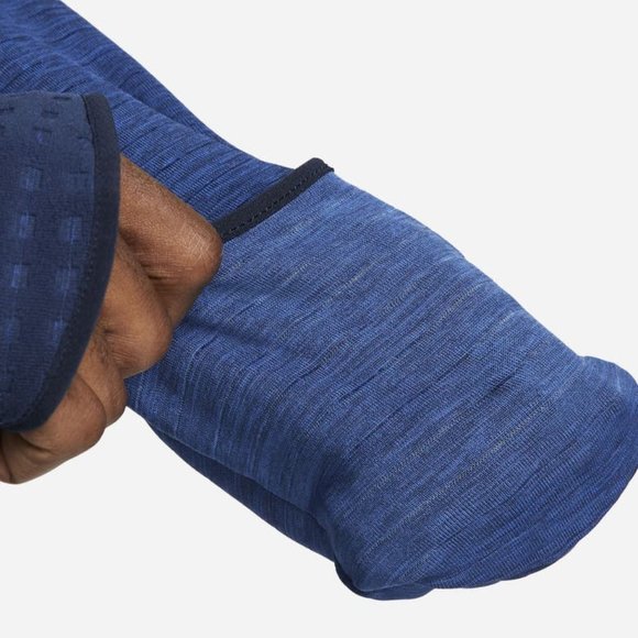 Nike Therma-FIT Repel Element Men's 1/4-Zip Running Top Blue - Picture 6 of 9